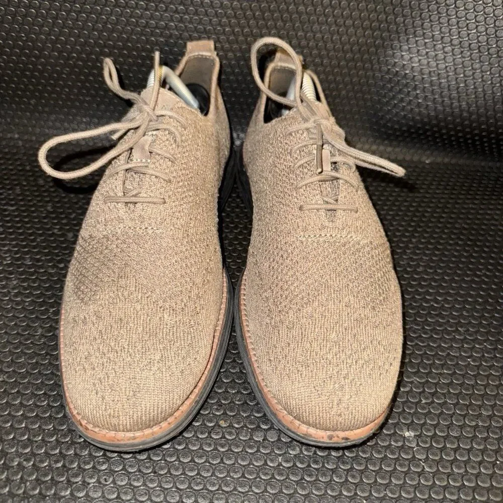Cole Haan Original Grand Stitchlite Wingtip Oxford Truffle Dark Brown Mens 9